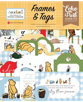 Echo Park The House At Pooh Corner Ephemera Frames & Tags (HPC420025) Echo Park The House At Pooh Corner Ephemera Frames & Tags (HPC420025)