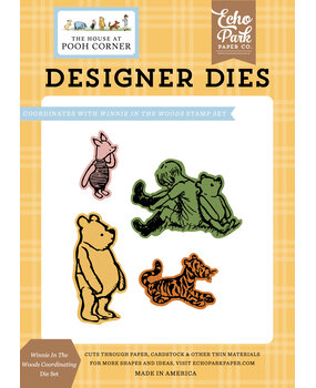 Echo Park The House At Pooh Corner Die Set Pooh In The Woods (HPC420041) Echo Park The House At Pooh Corner Die Set Pooh In The Woods (HPC420041)