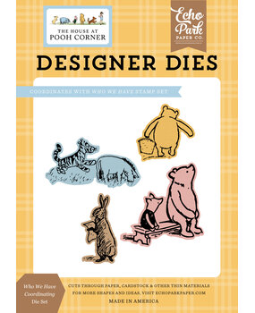 Echo Park The House At Pooh Corner Die Set Who We Have (HPC420042) Echo Park The House At Pooh Corner Die Set Who We Have (HPC420042)