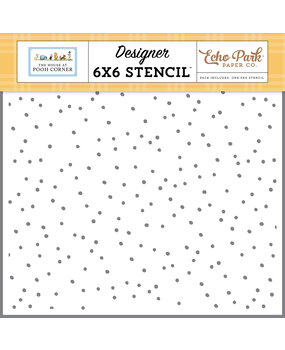 Echo Park The House At Pooh Corner Stencil Favorite Day Dots (HPC420034)* Echo Park The House At Pooh Corner Stencil Favorite Day Dots (HPC420034)*
