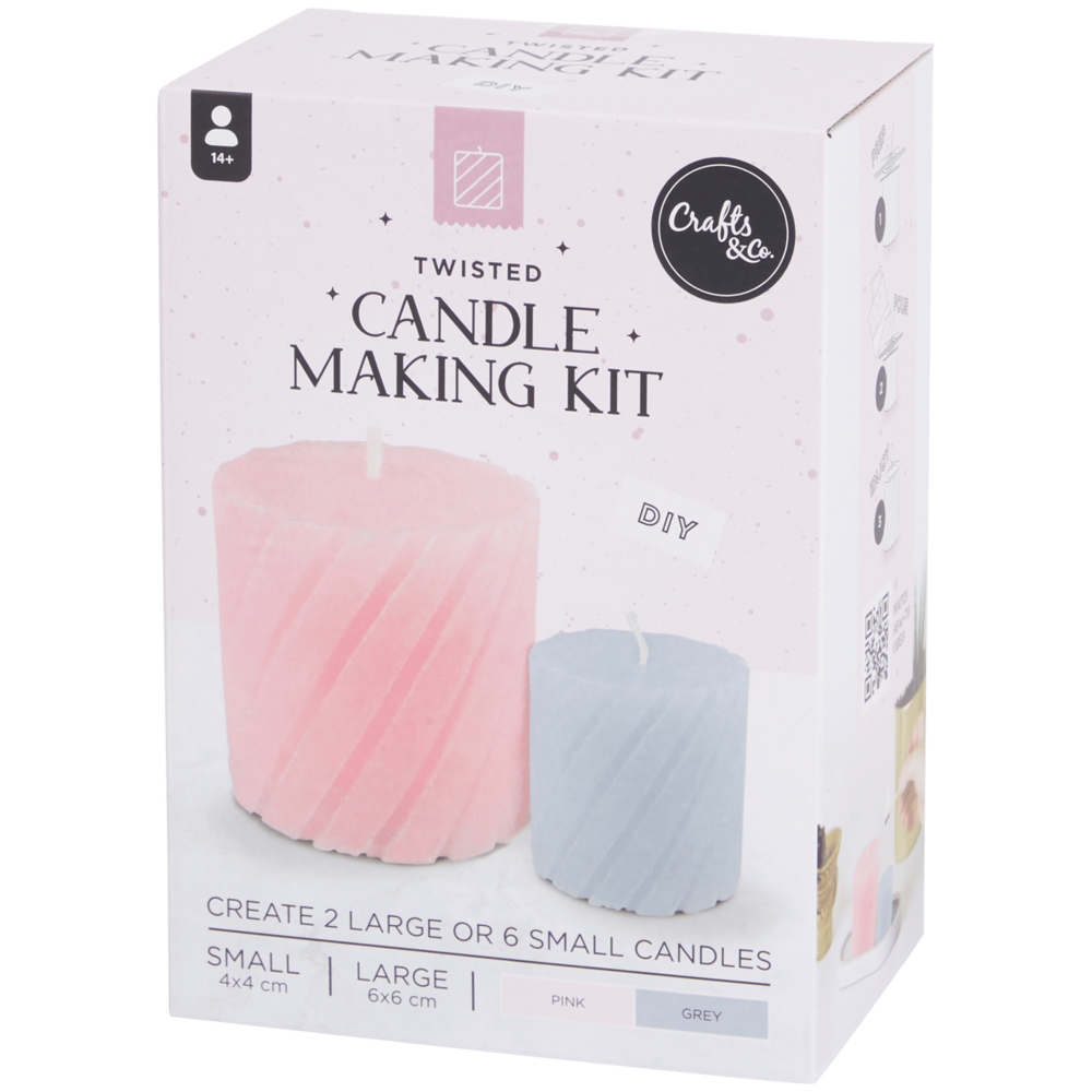 Crafts & Co. Twisted Candle Making Kit (3204087) Crafts & Co. Twisted Candle Making Kit (3204087)