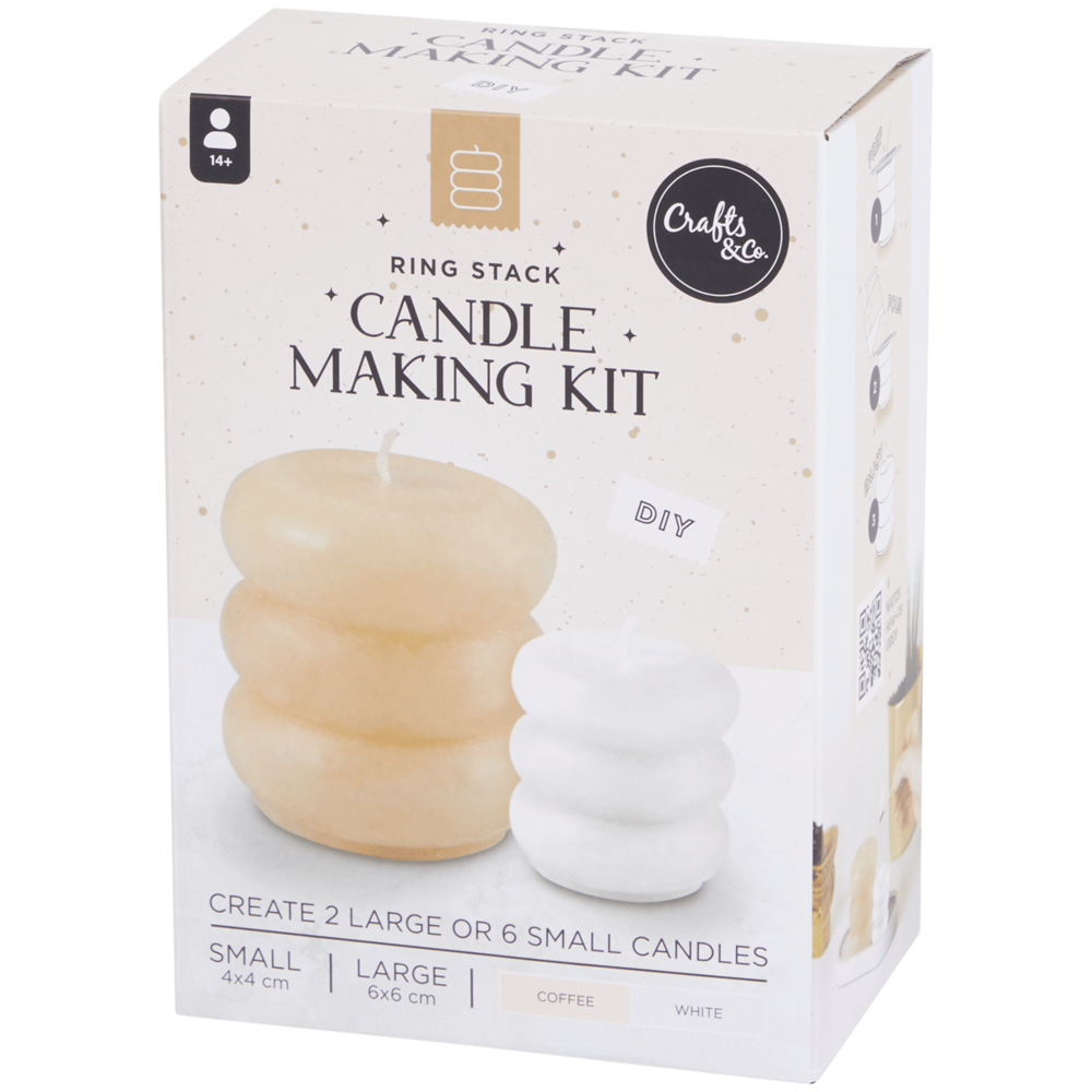 Crafts & Co. Ring Stack Candle Making Kit (3204087) Crafts & Co. Ring Stack Candle Making Kit (3204087)