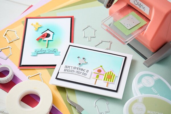 Sizzix Catherine Pooler Layered Stencils Good Place to Land (666802)