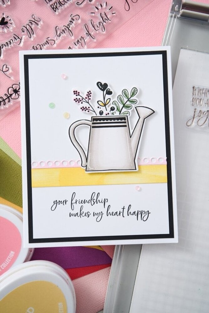 Sizzix Catherine Pooler Clear Stamps Sending Sunshine Sentiments (666793)
