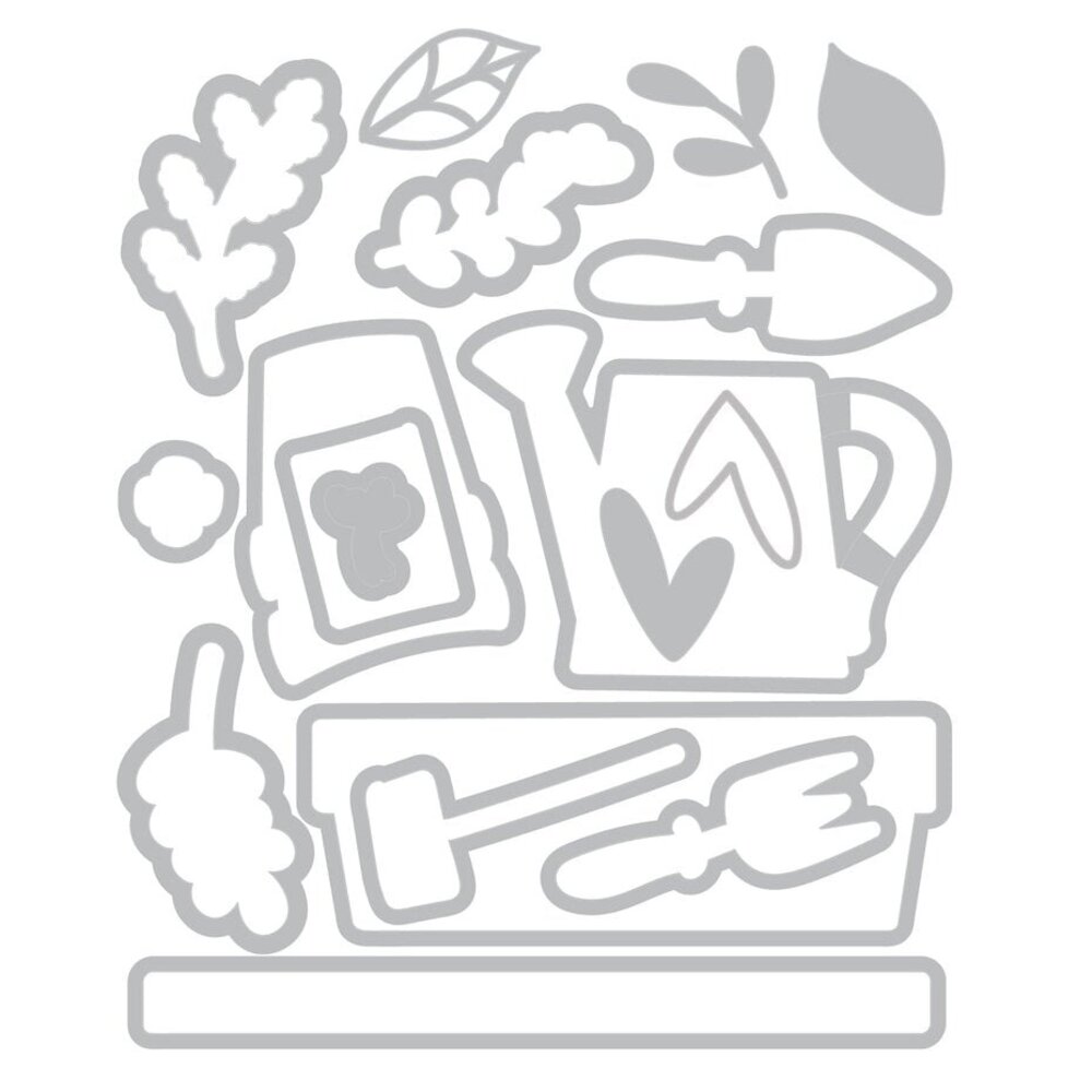 Sizzix Catherine Pooler Thinlits Die Set Greenhouse Finds #2 (666797) Sizzix Catherine Pooler Thinlits Die Set Greenhouse Finds #2 (666797)