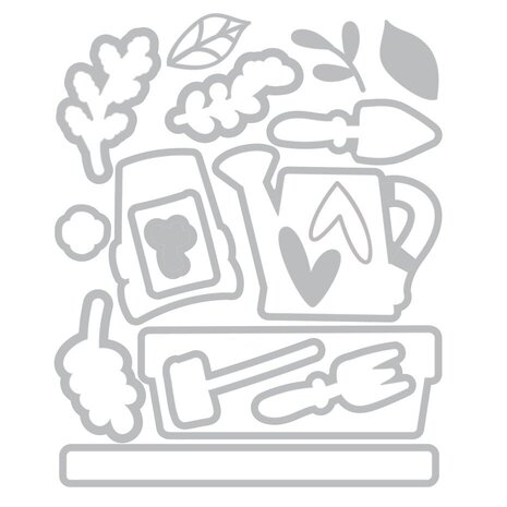 Sizzix Catherine Pooler Thinlits Die Set Greenhouse Finds #2 (666797) Sizzix Catherine Pooler Thinlits Die Set Greenhouse Finds #2 (666797)