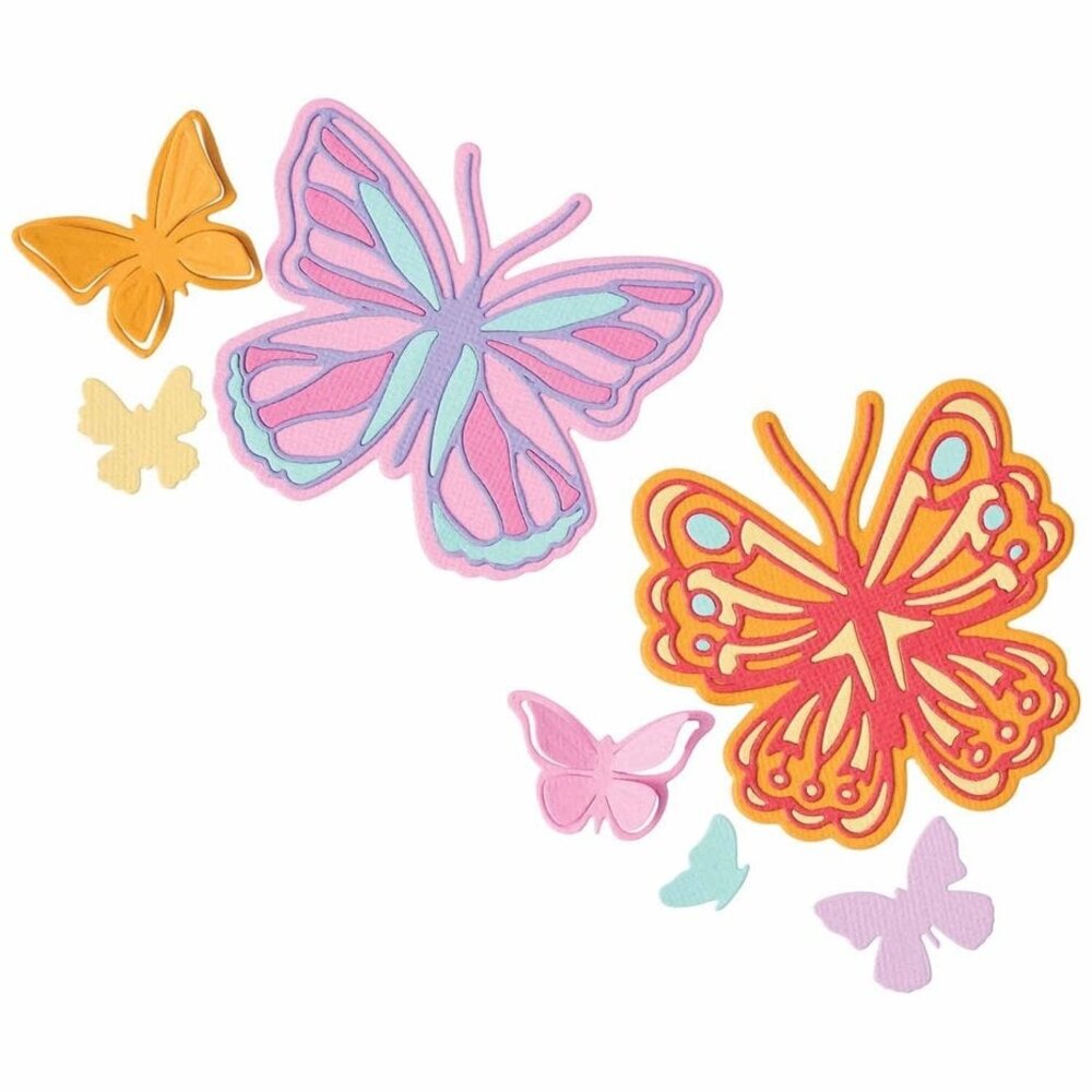 Sizzix Catherine Pooler Thinlits Die Set Spring Wings (666798) Sizzix Catherine Pooler Thinlits Die Set Spring Wings (666798)