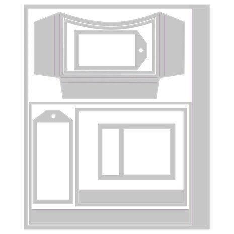 Sizzix 49 and Market Thinlits Die Set Journal Essential Pages (666744) Sizzix 49 and Market Thinlits Die Set Journal Essential Pages (666744)