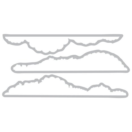 Sizzix 49 and Market Clear Stamps with Framelits Doily Edgers (666806) Sizzix 49 and Market Clear Stamps with Framelits Doily Edgers (666806)