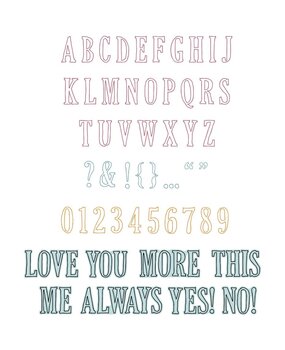 Sizzix 49 and Market Clear Stamps with Framelits Fine Line Alpha 01 (666807) Sizzix 49 and Market Clear Stamps with Framelits Fine Line Alpha 01 (666807)