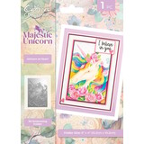 Crafter's Companion Majestic Unicorn 3D Embossing Folder Unicorn at Heart (MU-3D-EF4-UNAH)