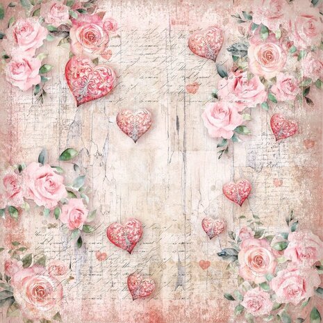 Crafter's Companion From the Heart 6x6 Inch Paper Pad (CC-PAD6-FTHE) Crafter's Companion From the Heart 6x6 Inch Paper Pad (CC-PAD6-FTHE)