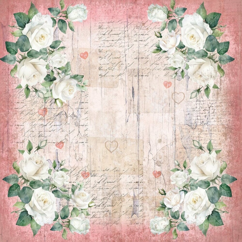 Crafter's Companion From the Heart 6x6 Inch Paper Pad (CC-PAD6-FTHE) Crafter's Companion From the Heart 6x6 Inch Paper Pad (CC-PAD6-FTHE)