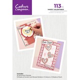 Crafter's Companion Happy Valentines! Scratch Reveal Cardmaking Kit (CC-SCRATCHKIT-VAL)