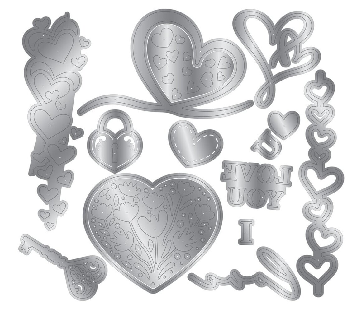 Crafter's Companion Amour Dies (CC-MD-ELE-AMOUR)