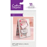 Crafter's Companion Love Letters Stamp & Die (CC-LA-STD-LOLE)