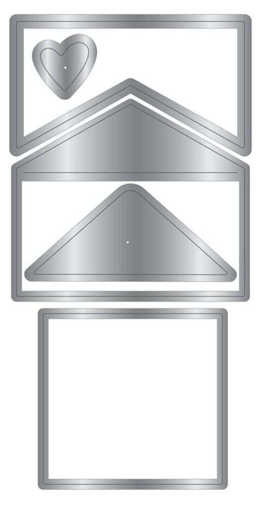 Crafter's Companion Love Letters Stamp & Die (CC-LA-STD-LOLE)