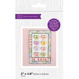 Crafter's Companion Love Hearts Stamp, Die & Inkpad Kit (CC-STD-IP-LOHE)