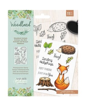 Crafter's Companion Woodland Friends Woodland Animals Clear Stamps (NG-WFR-STP-WANI) Crafter's Companion Woodland Friends Woodland Animals Clear Stamps (NG-WFR-STP-WANI)