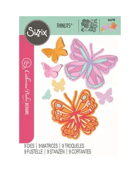 Sizzix Catherine Pooler Thinlits Die Set Spring Wings (666798) Sizzix Catherine Pooler Thinlits Die Set Spring Wings (666798)