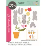 Sizzix Catherine Pooler Thinlits Die Set Bunny Bits & Blooms #2 (666795)