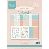 Marianne Design New Born A5 Paper Set (PK9201)