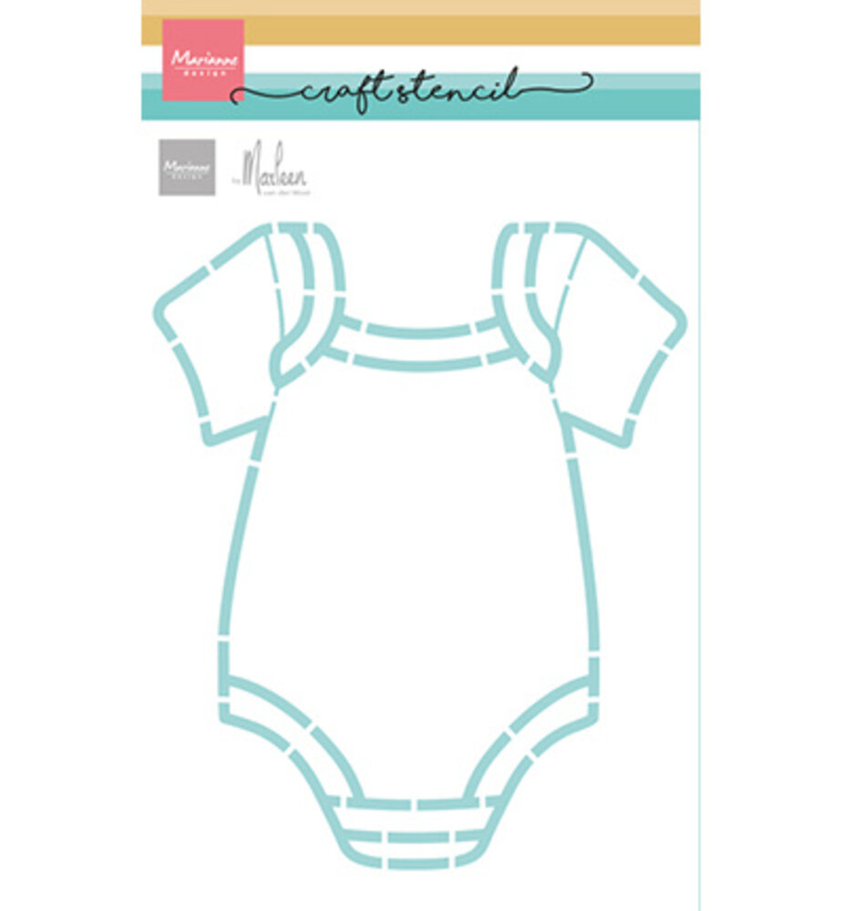 Marianne Design Craft Stencil A5 Onesie (PS8177)