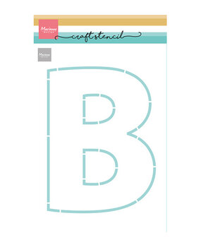 Marianne Design Craft Stencil A5 Letter B (PS8178)