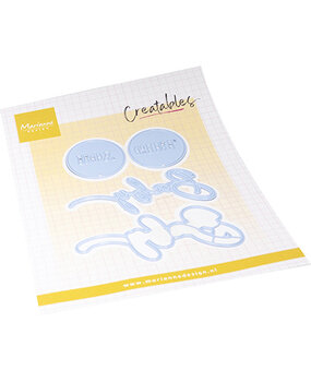 Marianne Design Creatables Baby Boy & Girl Text (LR0894)