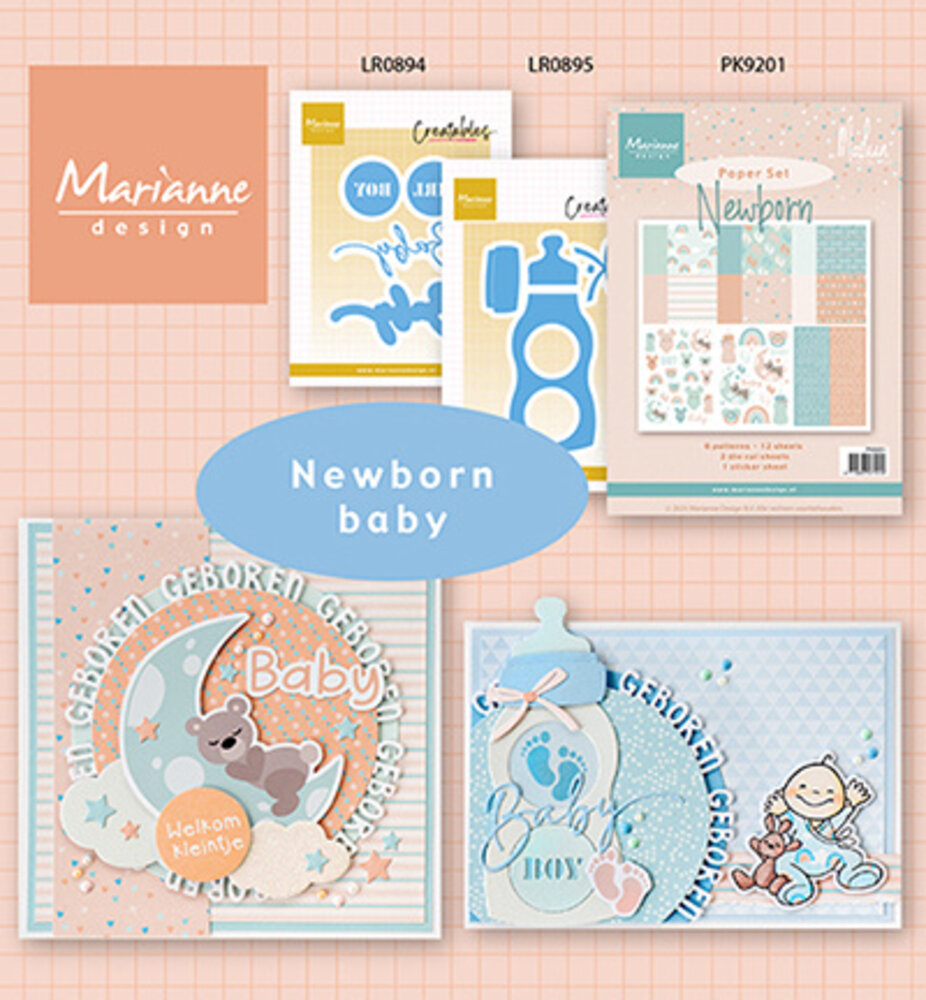 Marianne Design Creatables Baby Bottle (LR0895) Marianne Design Creatables Baby Bottle (LR0895)