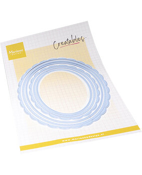 Marianne Design Creatables Scalloped Oval (LR0898) Marianne Design Creatables Scalloped Oval (LR0898)