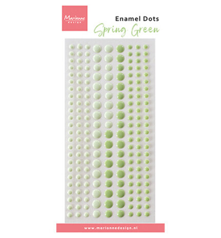Marianne Design Enamel Dots Duotone Spring Green (PL4533)