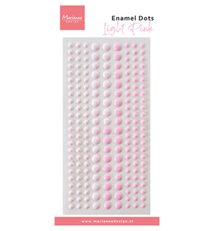 Marianne Design Enamel Dots Duotone Light Pink (PL4534)
