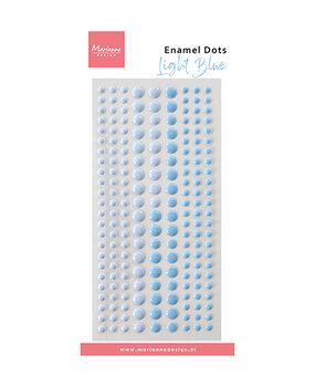 Marianne Design Enamel Dots Duotone Light Blue (PL4535)