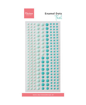 Marianne Design Enamel Dots Duotone Teal (PL4536) Marianne Design Enamel Dots Duotone Teal (PL4536)