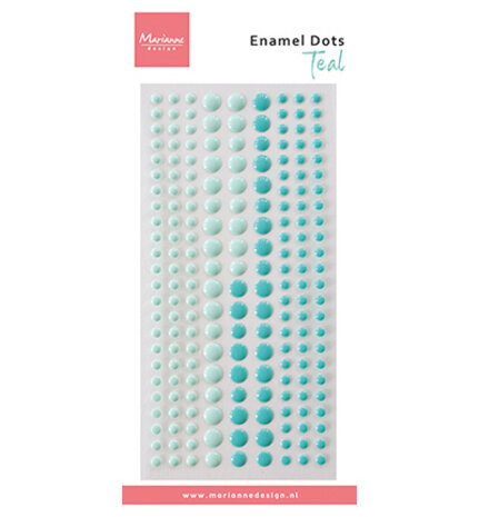 Marianne Design Enamel Dots Duotone Teal (PL4536) Marianne Design Enamel Dots Duotone Teal (PL4536)