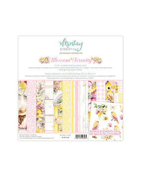 Mintay Blossom Serenity 8x8 Inch Paper Pad (MT-BLO-08) Mintay Blossom Serenity 8x8 Inch Paper Pad (MT-BLO-08)