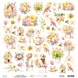 Mintay Blossom Serenity 12x12 Inch Paper Elements (MT-BLO-09)