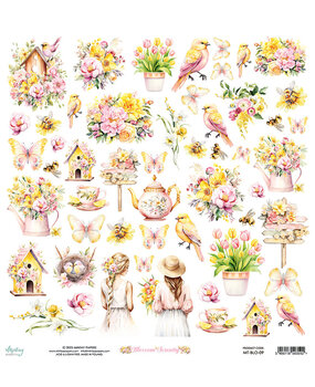 Mintay Blossom Serenity 12x12 Inch Paper Elements (MT-BLO-09) Mintay Blossom Serenity 12x12 Inch Paper Elements (MT-BLO-09)