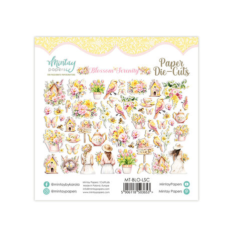Mintay Blossom Serenity Die-Cuts (MT-BLO-LSC) Mintay Blossom Serenity Die-Cuts (MT-BLO-LSC)