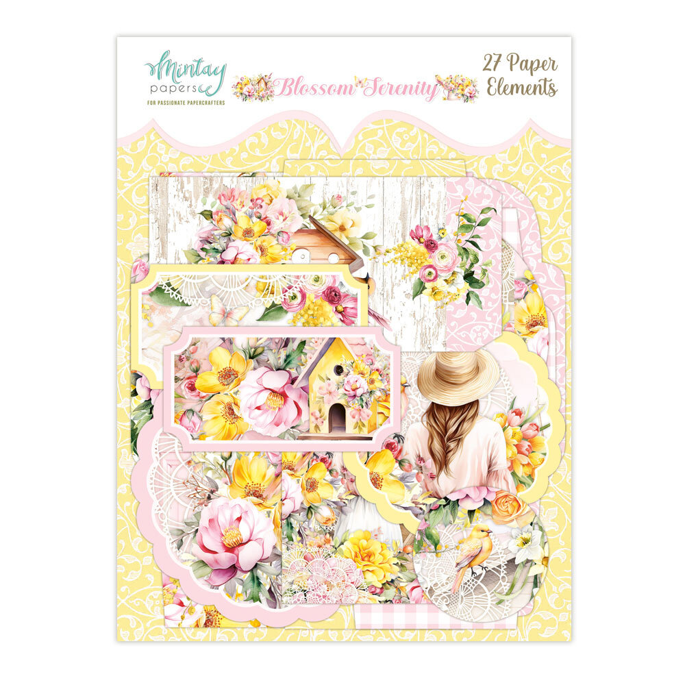 Mintay Blossom Serenity Paper Elements (MT-BLO-LSCE)