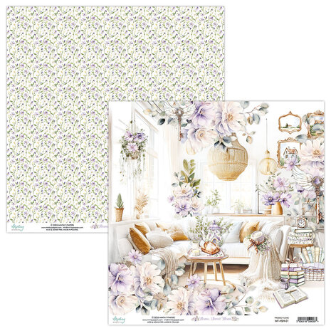 Mintay Home Sweet Home 8x8 Inch Paper Pad (MT-HSH-08) Mintay Home Sweet Home 8x8 Inch Paper Pad (MT-HSH-08)