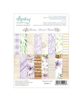 Mintay Home Sweet Home 6x8 Inch AddOn Paper Pad (MT-HSH-11) Mintay Home Sweet Home 6x8 Inch AddOn Paper Pad (MT-HSH-11)