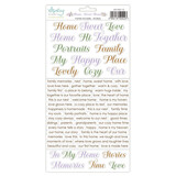 Mintay Home Sweet Home 6x12 Inch Paper Stickers Words (MT-HSH-13)