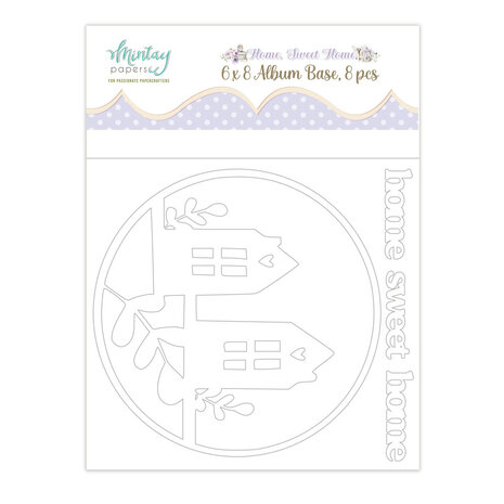 Mintay Home Sweet Home 6x8 Inch Chipboard Album (MT-HSH-10) Mintay Home Sweet Home 6x8 Inch Chipboard Album (MT-HSH-10)