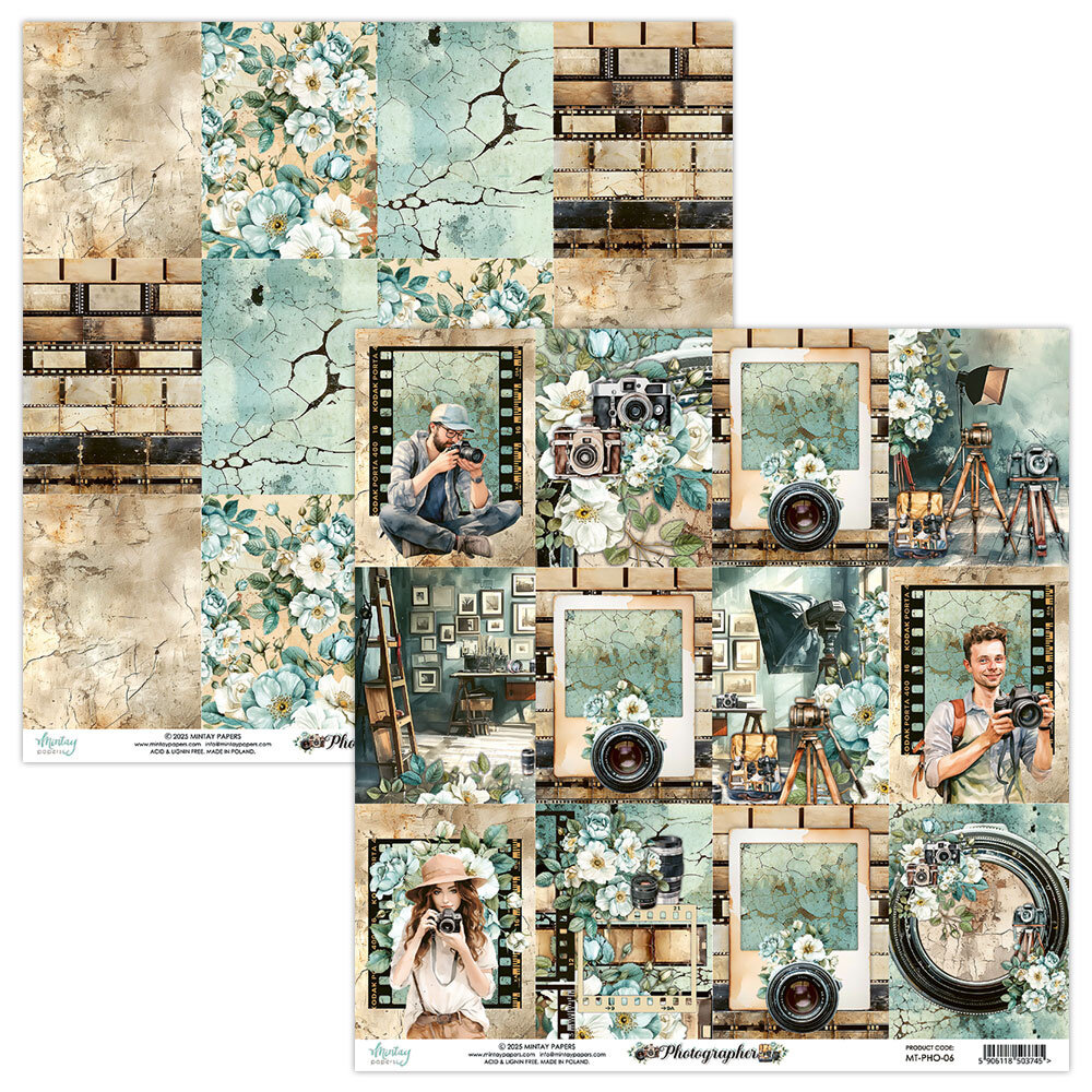 Mintay Photographer 12x12 Inch Paper Pad (MT-PHO-07) Mintay Photographer 12x12 Inch Paper Pad (MT-PHO-07)