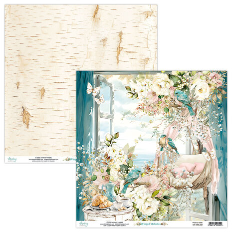 Mintay Winged Melodies 12x12 Inch Paper Pad (MT-MEL-07) Mintay Winged Melodies 12x12 Inch Paper Pad (MT-MEL-07)