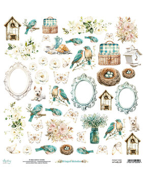 Mintay Winged Melodies 12x12 Inch Paper Elements (MT-MEL-09) Mintay Winged Melodies 12x12 Inch Paper Elements (MT-MEL-09)