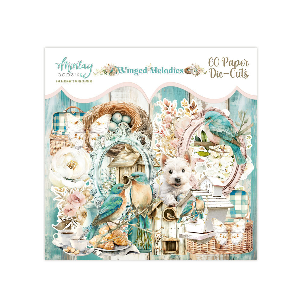 Mintay Winged Melodies Die-Cuts (MT-MEL-LSC) Mintay Winged Melodies Die-Cuts (MT-MEL-LSC)