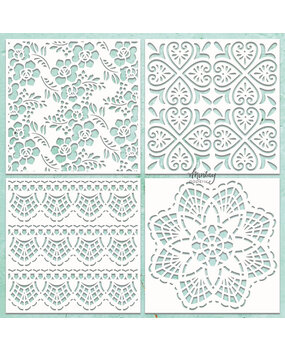 Mintay Chippies 12x12 Inch Pattern 2 (MT-CHIP2-D66) Mintay Chippies 12x12 Inch Pattern 2 (MT-CHIP2-D66)